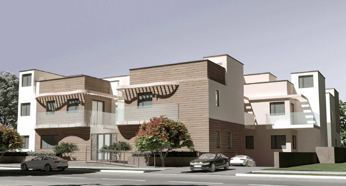 New look for nine townhomes at 4051 Jackson Avenue in Culver City